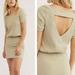 Free People Dresses | Free People Beach Happy Hour Ribbed Stretch Mini Dress Large Tan/Olive | Color: Green/Tan | Size: L