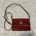 Dooney & Bourke Bags | Dooney & Bourke Pebble Grain Fold Over Zip Cross Body | Color: Red | Size: Os