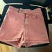 Free People Shorts | Free People Shorts, High Waisted, Fitted Waist Band 3 Pair. Sz 30 | Color: Pink/White/Yellow | Size: 30