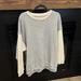 American Eagle Outfitters Tops | American Eagle Oversized Crew Sweatshirt | Color: Cream/Gray | Size: M