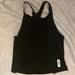 Adidas Tops | Adidas Racer Back Work Out Tank Size Small | Color: Black | Size: S