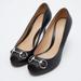 Gucci Shoes | Gucci Horsebit Black Peep Toe Double G Heels Size 40 | Color: Black | Size: 10