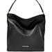 Michael Kors Bags | New Michael Kors Evie Hobo Large Black Leather Shoulder Bag | Color: Black | Size: Os