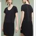 Anthropologie Dresses | Anthropologie Dolan Left Coast Loren Tunic Shirt Dress Size Medium | Color: Black | Size: M