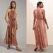 Anthropologie Dresses | Anthropologie Nikita Mhaisalkar Abstract Halter Maxi Dress | Color: Pink | Size: S