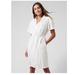 Athleta Dresses | Athleta Playa Linen Wrap Dress | Color: White | Size: 12