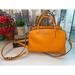 Coach Bags | Coach Lillie Carryall Satchel Handbag Sunbeam Orange Crossgrain Leather Nwot | Color: Orange | Size: Os