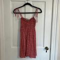 Zara Dresses | Cute Red Summer Dress | Color: Red | Size: Xs