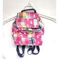 Disney Accessories | Disney Parks Patchwork Mini Backpack | Color: Pink | Size: Osg