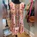Free People Dresses | Euc Free People Floral Dress Size Small | Color: Pink/Yellow | Size: S