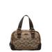 Gucci Bags | Gucci Horsebit Pattern Handbag 248271 Beige Brown Canvas Leather Women's | Color: Cream | Size: Os