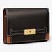 Tory Burch Bags | Like New Tory Burch Two Tone Leather T Wallet | Color: Black/Brown | Size: Os