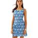 Lilly Pulitzer Dresses | Lilly Pulitzer Blue Bay Aralyn Shell Eyelet Lace Shift Dress Sz 6 | Color: Blue | Size: 6