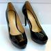 Michael Kors Shoes | As Good As New Michael Kors Black Patent Leather Platform Heels | Color: Black | Size: 7