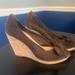 Nine West Shoes | Brown Leather! Nine West Mesh Wedges, Adorable For Work Or Casual! | Color: Brown | Size: 7.5