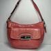 Coach Bags | Coach Kristen Coral Pink Patent Leather Zipper Hobo Adjustable Shoulder Bag | Color: Pink | Size: Os