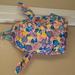 Disney Bags | Disney Stitch Backpack Euc | Color: Blue/Pink | Size: Os
