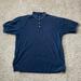 Nike Shirts | Euc Men’s Nike Dri-Fit Golf Polo Navy Blue Sz Xxl | Color: Blue | Size: Xxl