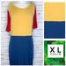 Lularoe Dresses | Julia Xl | Color: Blue/Yellow | Size: Various
