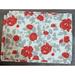 Kate Spade New York Dining | Kate Spade Contemporary Red Gray Floral Table Runner Linen 15x89 Tag Removed | Color: Red | Size: Os