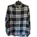 Urban Outfitters Shirts | Men’s Urban Outfitters Black & White Flannel Plaid Soft Shirt #B6-1 | Color: Black/White | Size: M