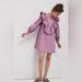 Anthropologie Dresses | Anthropologie Porridge Calla Ruffled Tunic Dress | Color: Pink/Purple | Size: Xs