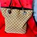 Gucci Bags | Authentic Gucci Eclipse Shoulder Tote Bag In Great Shape | Color: Cream | Size: Os