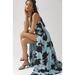 Anthropologie Dresses | Anthropologie Hutch Floral Wrap Maxi Dress Size Xl | Color: Blue | Size: Xl