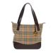 Burberry Bags | Burberryss Nova Check Hand Bag Nylon Leather Beige Auth 46309 | Color: Cream | Size: Os