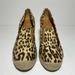 J. Crew Shoes | J.Crew Women’s Seville Leopard Print Canvas Wedges Sandals Size 8 | Color: Brown/Tan | Size: 8