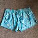 Under Armour Shorts | Light Blue Tie Dye Under Armour Loose Fitting Shorts | Color: Blue | Size: M
