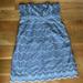 J. Crew Dresses | Like New! J. Crew Grey Strapless Dress, Eyelet Detailing | Color: Gray/White | Size: 12