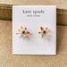 Kate Spade Jewelry | Kate Spade Firework Floral Gold Multi Color Studs Earrings | New | Color: Gold | Size: Os