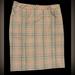 Victoria's Secret Skirts | Body By Victoria Wool Blend, Plaid Pencil Skirt, Size 14 | Color: Brown | Size: 14