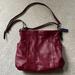 Coach Bags | Designer Coach Purse Hobo Bag Shoulder And Crossbody Straps Burgundy | Color: Red | Size: Os