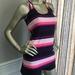 Lululemon Athletica Tops | Euc Lululemon Cool Racerback Stripe Bleached Coral 6 | Color: Black/Pink | Size: 6