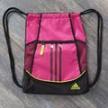 Adidas Bags | Addidas Backpack/School Or Hiking Pack | Color: Black/Pink | Size: Os