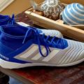 Adidas Shoes | Adidas Mens Predator 19.3 Futsal Shoes, Gray/Blue, Sz 12.5 | Color: Blue/Gray | Size: 12.5