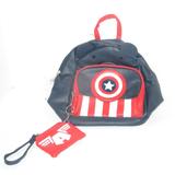 Disney Bags | Disney Marvel Captain America Bear Mini Backpack With Coin Purse New | Color: Red | Size: Os