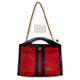 Gucci Bags | Gucci Red Suede Patent Gg Web Ophidia Chain Shoulder Bag With Leather Handbag | Color: Black/Red | Size: Os