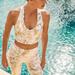 Lilly Pulitzer Intimates & Sleepwear | Lilly Pulitzer Luxletic Gold Shoreline Foil Lindsay Sports Bra L | Color: Gold/White | Size: L