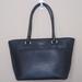 Kate Spade Bags | Kate Spade New York Grove Street Tote Bag Black Leather | Color: Black/Gold | Size: Os