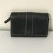 Coach Bags | Coach Black Clutch Signature Leather Tri-Fold Wallet | Color: Black | Size: W5.5” X D1” X H4.25”