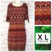 Lularoe Dresses | Julia Xl | Color: Black/Red | Size: Various