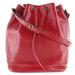 Louis Vuitton Bags | Louis Vuitton Noe Shoulder Bag Red/Gold #90775l32b | Color: Red | Size: W:10.43" X H:13.39" X D:7.09"