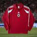 Adidas Shirts | Latvia 2004/05 L/S Home Soccer Jersey Small Adidas Football Camiseta Trikot Vtg | Color: Red/White | Size: S