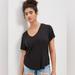 American Eagle Outfitters Tops | American Eagle Soft And Sexy T Shirt With Pocket Size Medium | Color: Black | Size: M