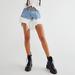 Free People Shorts | Free People Oneteaspoon Hollywood Dip Dye Frankies Cutoff Shorts | Color: Blue/White | Size: Various