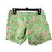 Lilly Pulitzer Shorts | Lilly Pulitzer The Callahan Shorts Womens 2 Sunnyside Lion Pink Green | Color: Green/Pink | Size: 2