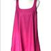 Anthropologie Dresses | Anthropologie Maeve Raspberry Trapeze Dress With Back Strap Nwt | Color: Pink | Size: M